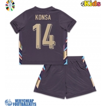 England Ezri Konsa #14 Replica Away Minikit Euro 2024 Short Sleeve (+ pants)
